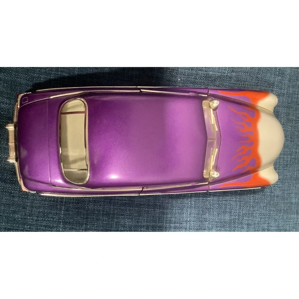 Ertl 1949 Mercury Lead Sled Coupe 1/18 Purple With Flames.